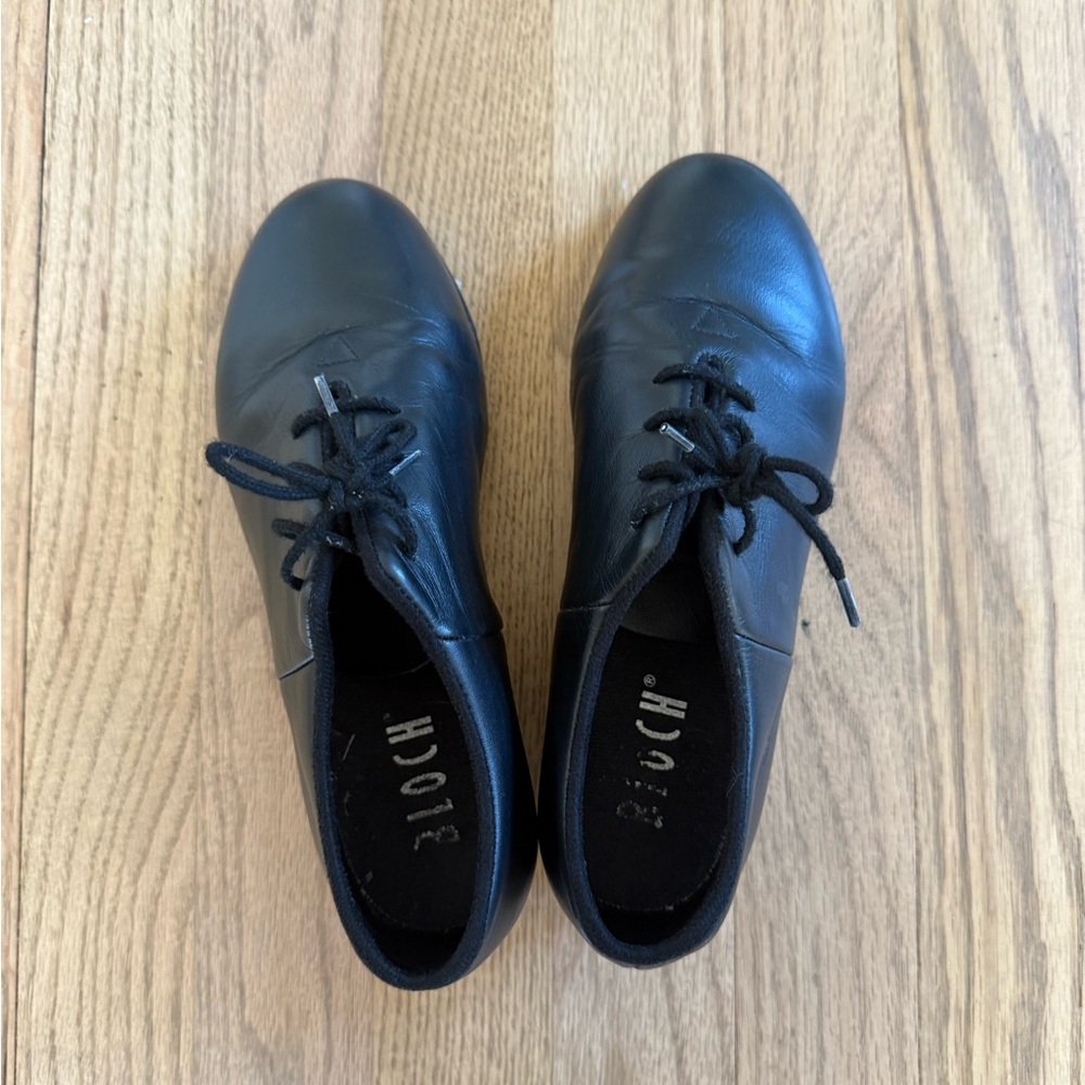 Bloch Black Leather Oxfords